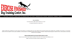 Desktop Screenshot of exercisefinished.net